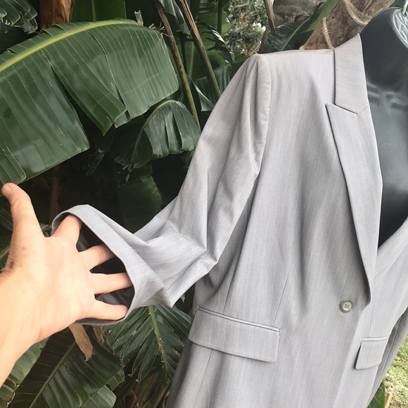 Tahiti long line single button suit jacket - Picture 5 of 12